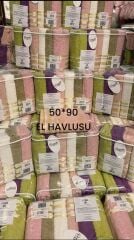 DOMİTTİ %100 PAMUK EL YÜZ HAVLU (6 ADET)