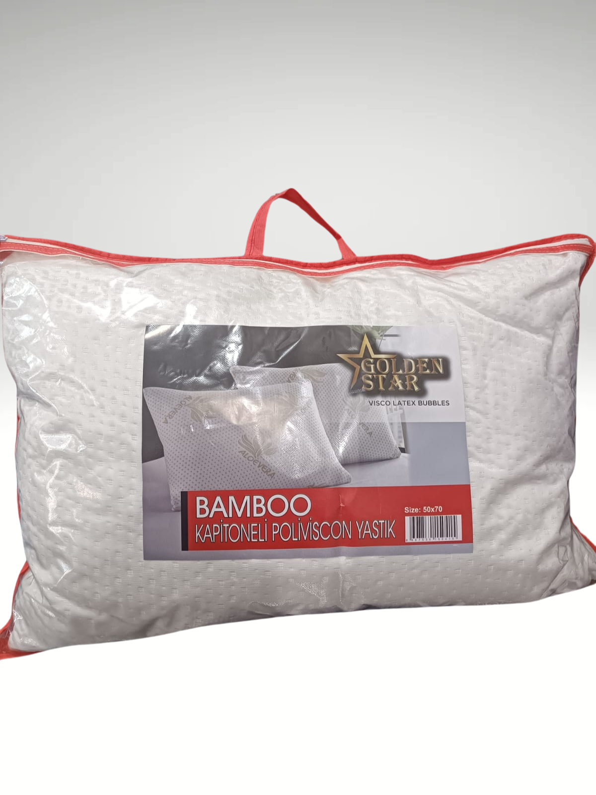 BAMBOO KAPİTONELİ POLİVİSCON YASTIK